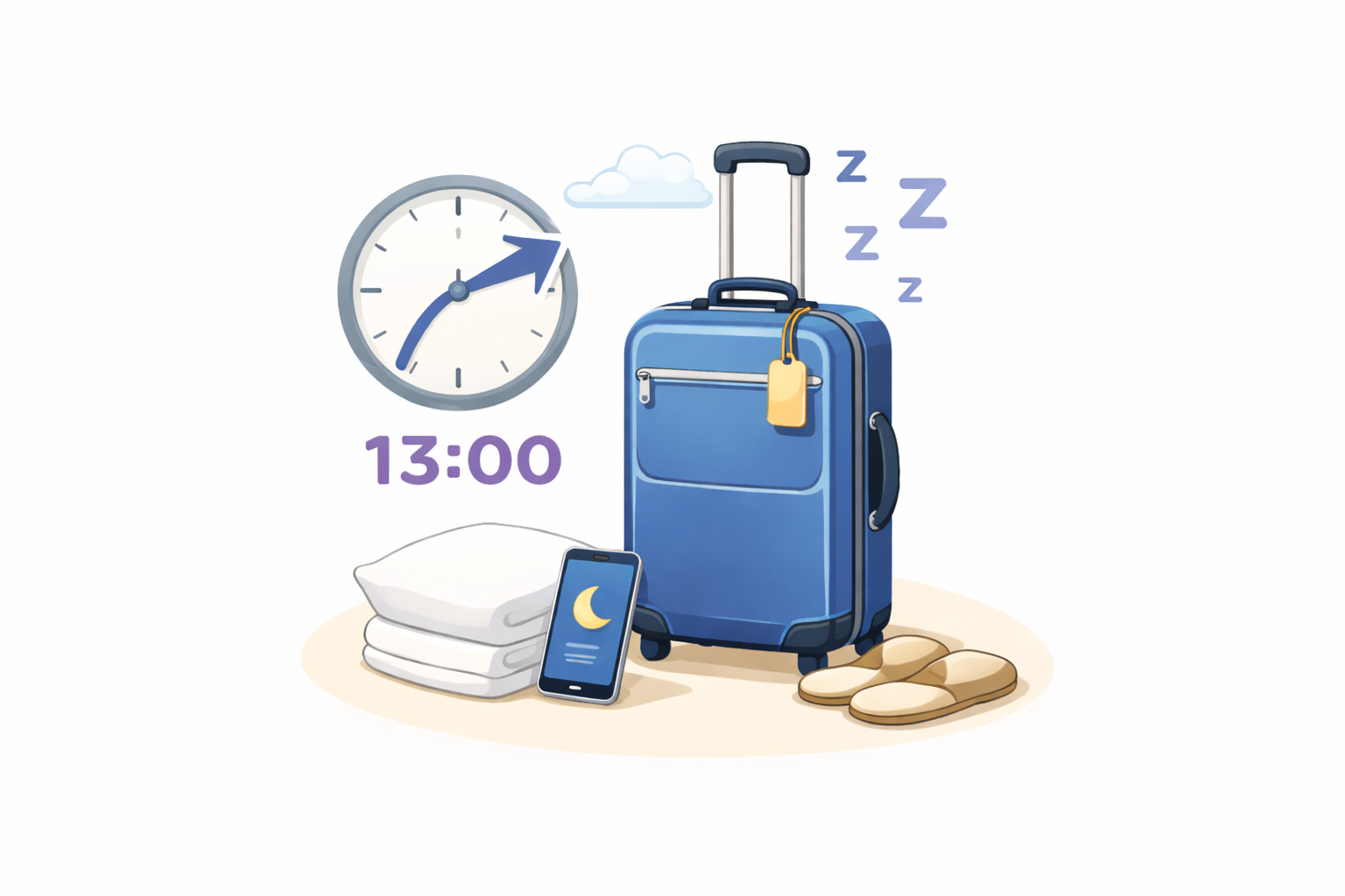 Départ Tardif - 13h au lieu de 10h